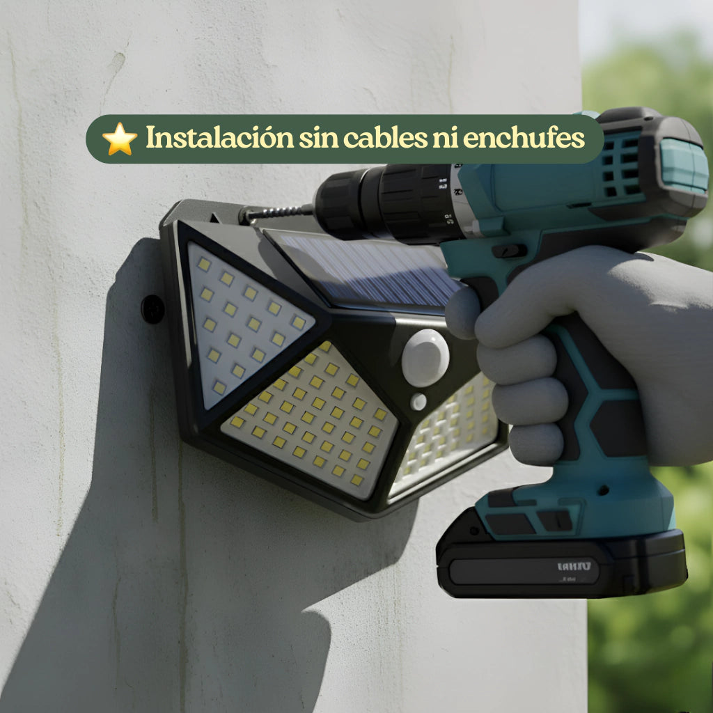 Reflector Solar con Sensor de Movimiento