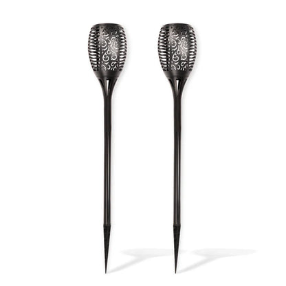 Antorcha luz solar efecto fuego(2 Unidades)